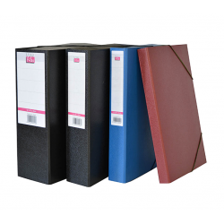 ΚΟΥΤΙ ΛΑΣΤΙΧΟ ΑΡΧΕΙΟΘΕΤΗΣΗΣ FIBER K12 25Χ35 ΜΑΥΡΟ